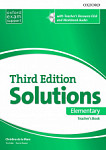 Solutions (3rd edition)  Elementary Teacher's Book with Teacher's Resource Disk and Workbook Audio CD